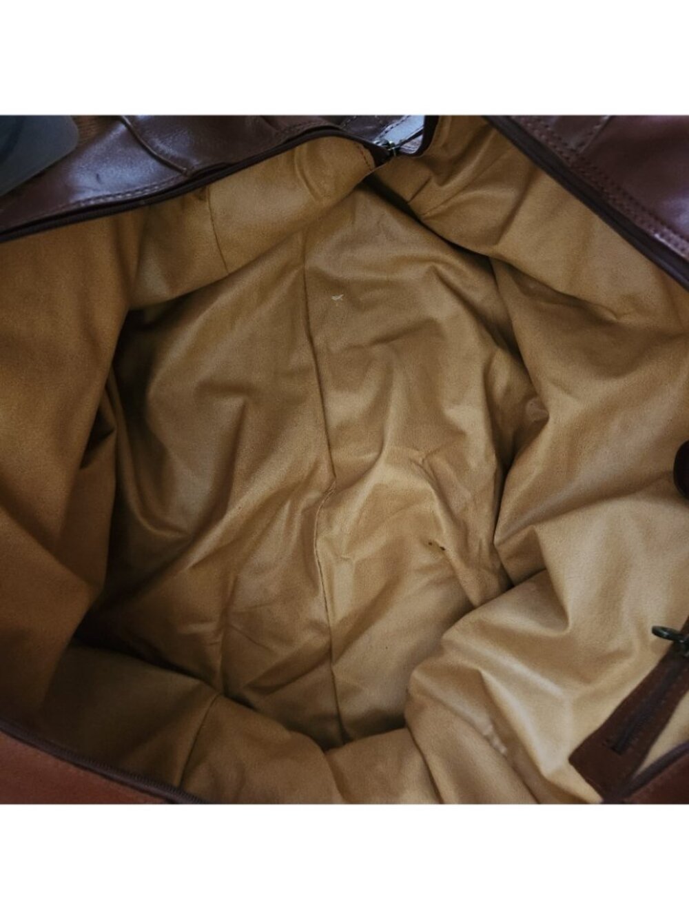 Sorrento De Martino Italy Leather Weekender Duffel Bag - Picture 11 of 12